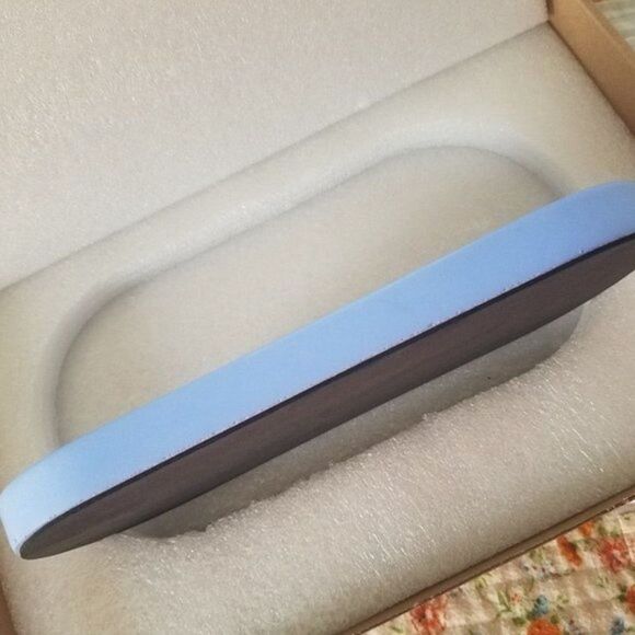 Blue Tray Concrete Decorative Makeup Organizer freelove - Picture 5 of 8